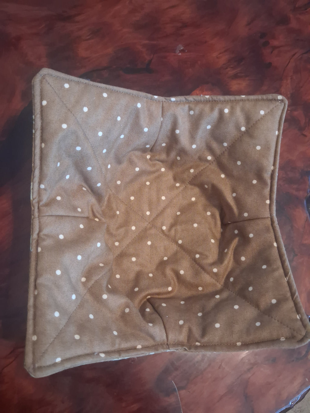 Brown Flower Cozy
