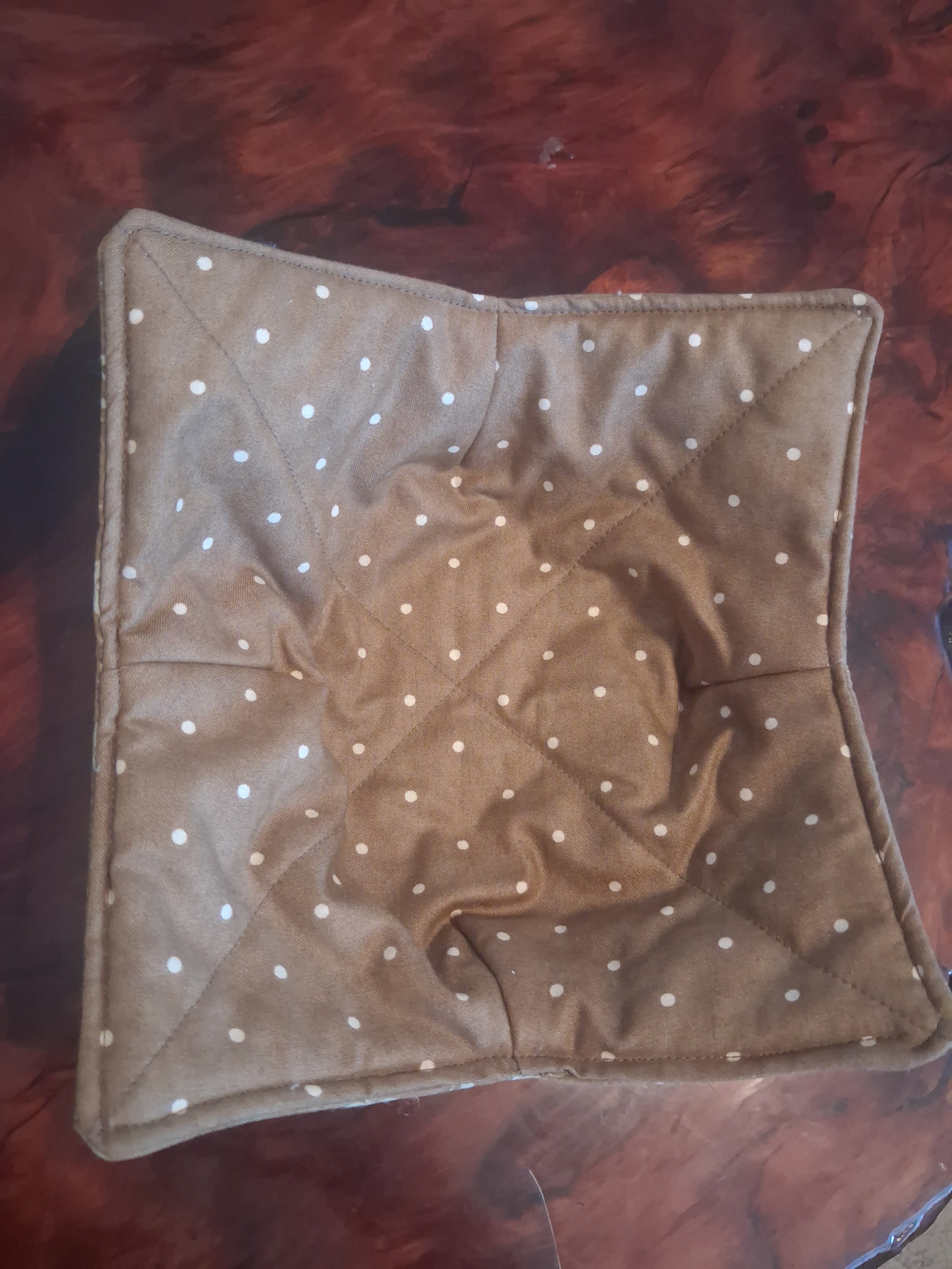 Brown Flower Cozy