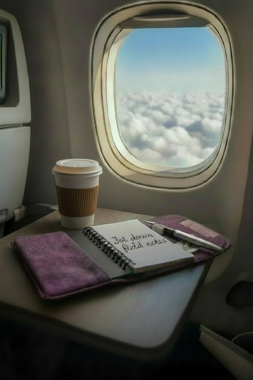Travel Notebook Purple