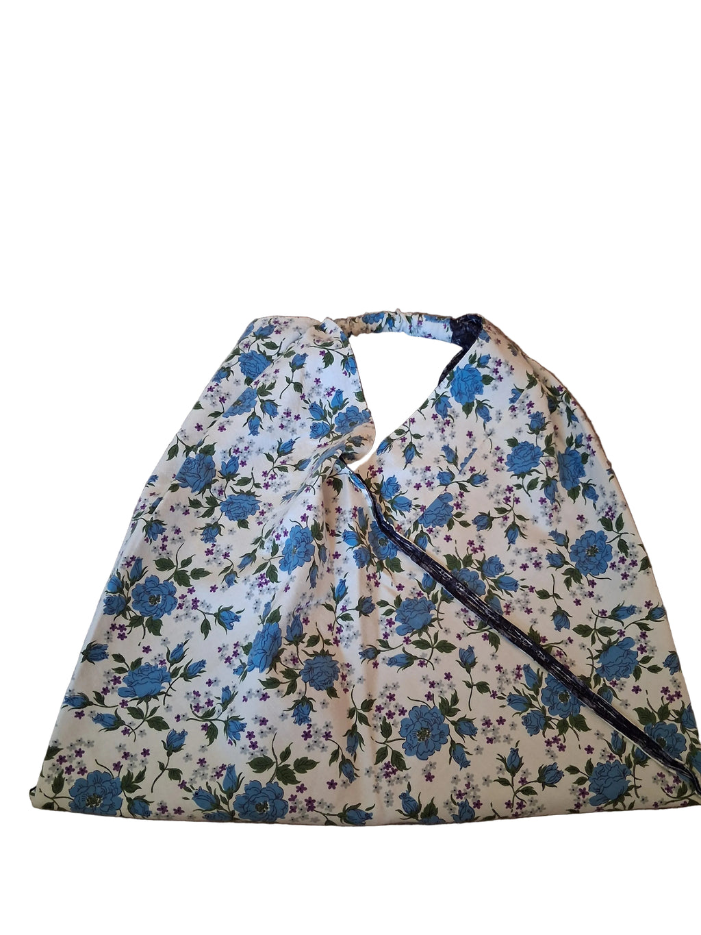Origami Bag Blue/Purple Floral