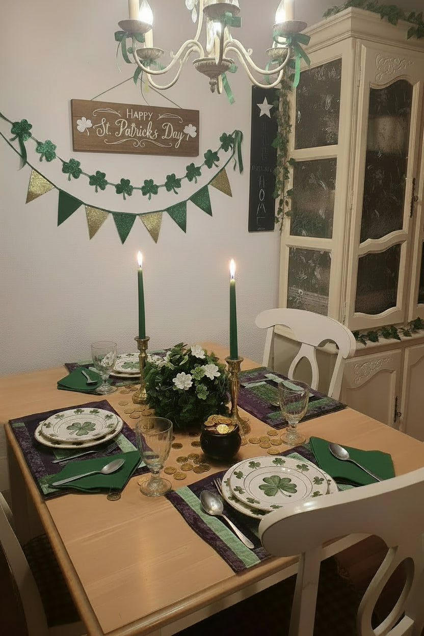 SET #2 Placemats (set of 4 matching) with 2 pot holders
