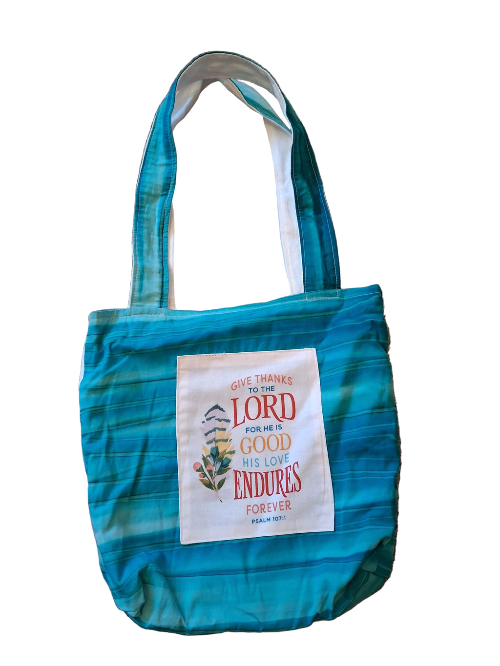Bible Book Bag Psalm 107:1